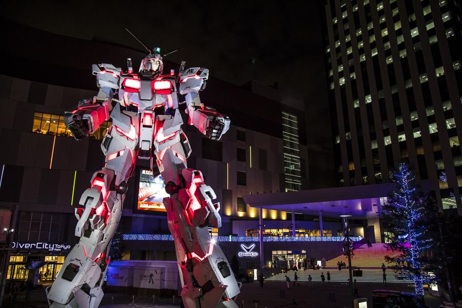 Gundam Unicorn (Diver City Odaiba, Tokio)